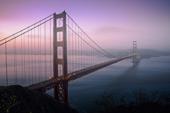 Golden Gate Bridge at Dawn