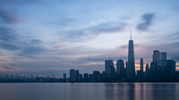 Lower Manhattan at dawn