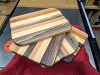 Small Laminated Charcuterie or Cutting Boards